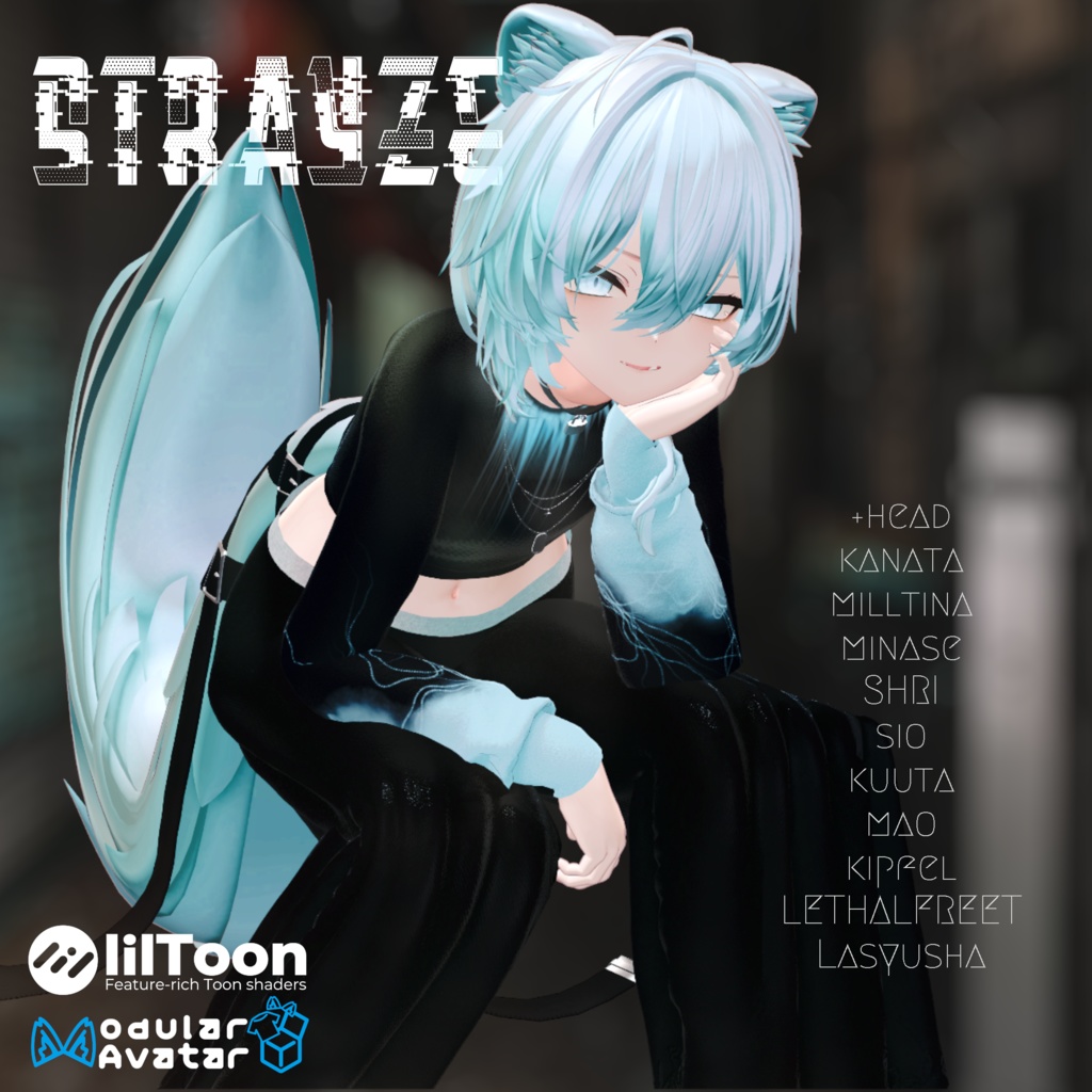 【12アバター対応】STRAYZE［#DRUM_OFF_］