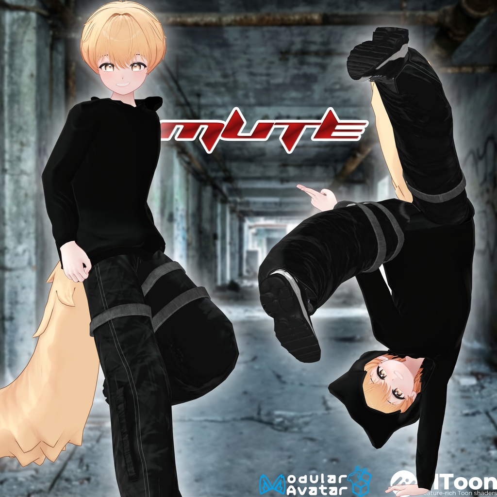 【25アバター対応】MUTE【#DRUM_OFF_】