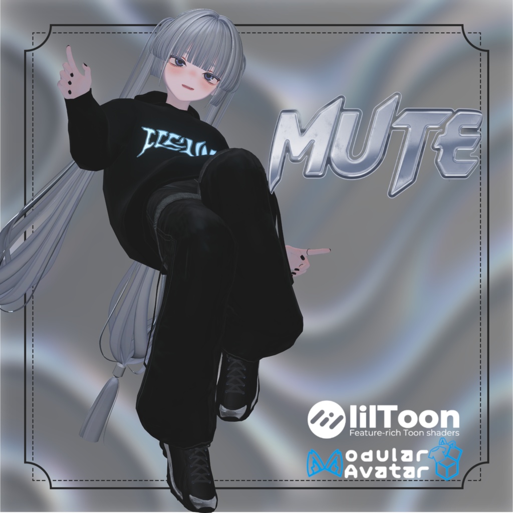 【22アバター対応】MUTE【#DRUM_OFF_】