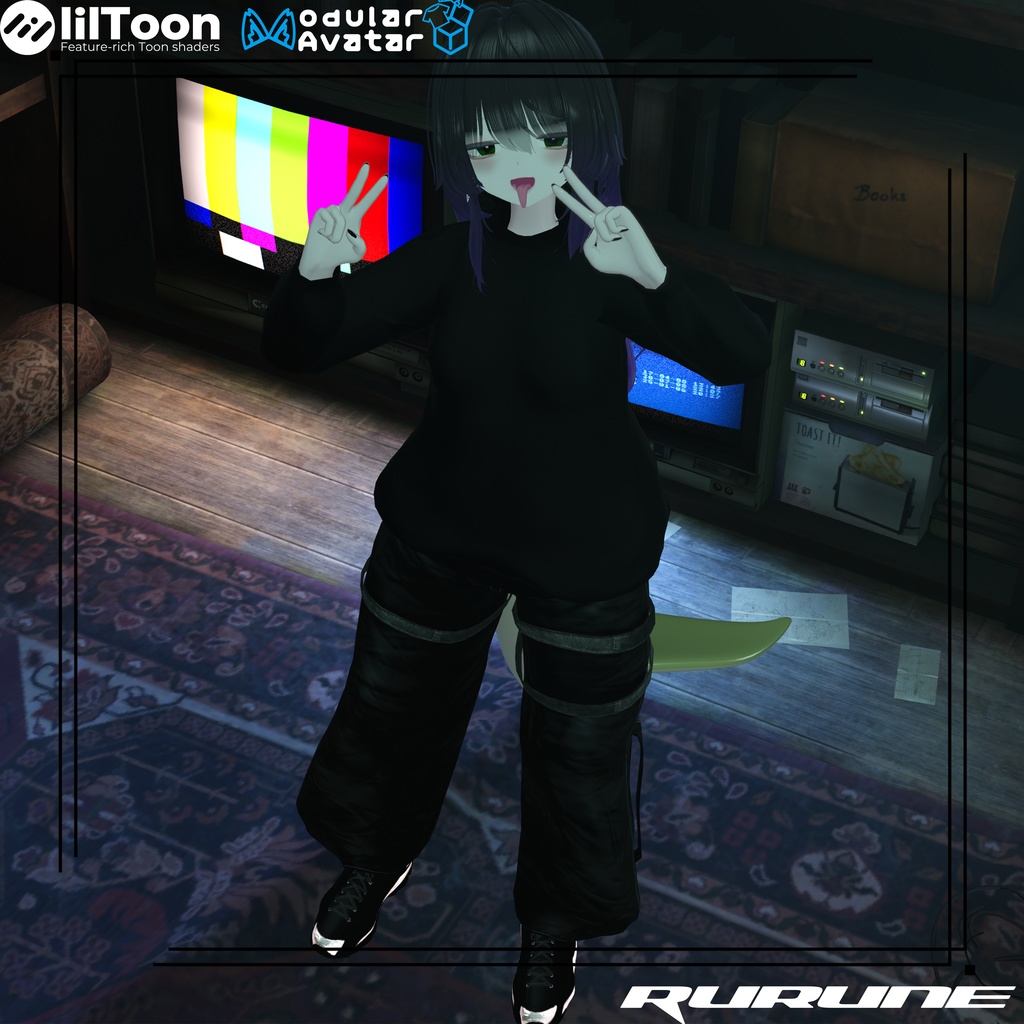 【22アバター対応】MUTE【#DRUM_OFF_】