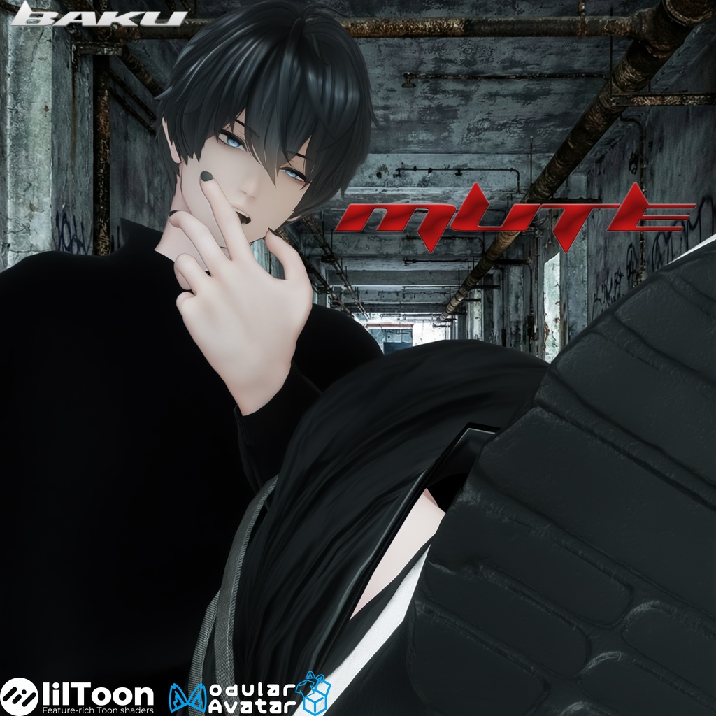 【23アバター対応】MUTE【#DRUM_OFF_】