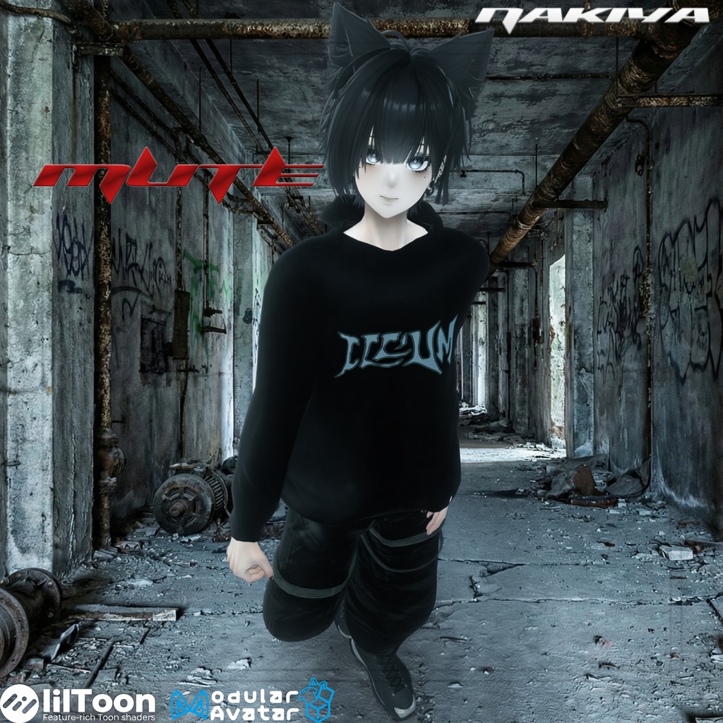 【22アバター対応】MUTE【#DRUM_OFF_】