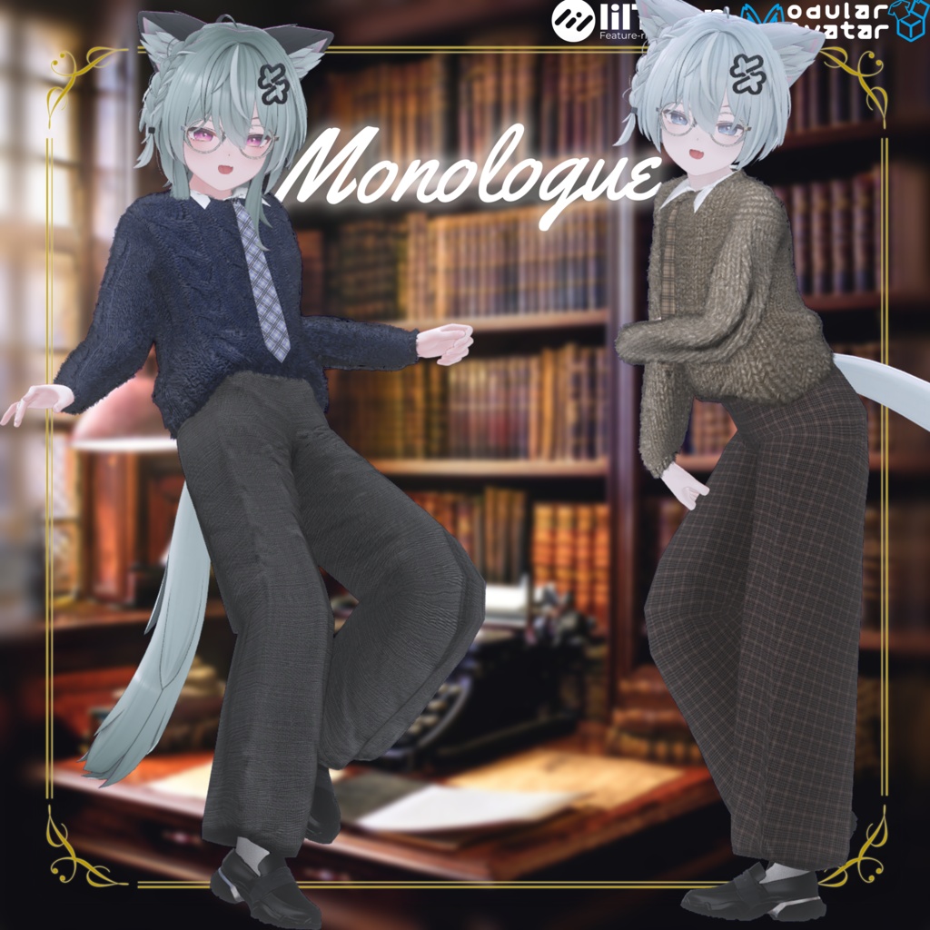 【14アバター対応】Monologue【#DRUM_OFF_】