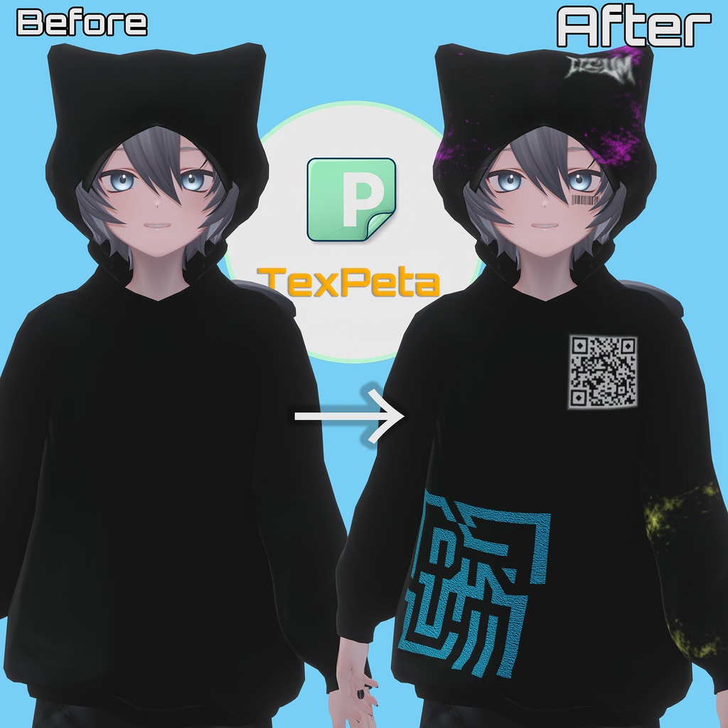 TexPeta(テクペタ)- Unityだけで完結するテクスチャ貼り付けツール- 【#DRUM_OFF_】