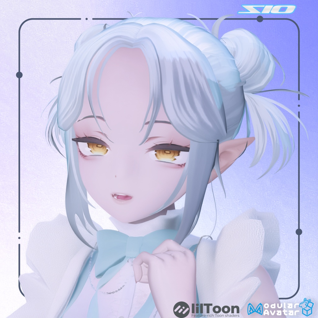 【22アバター対応Hair】こぐまるーずついん【#DRUM_OFF_】