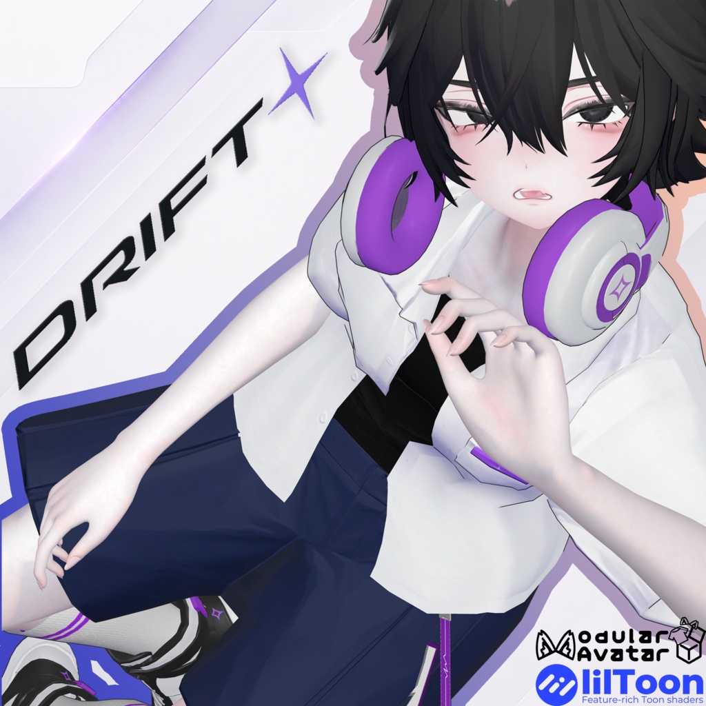 ‼️発売記念セール中‼️【18アバター対応】DRIFT【#DRUM_OFF_】