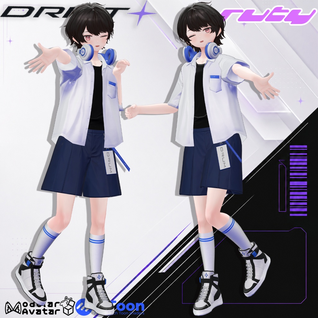 【22アバター対応】DRIFT【#DRUM_OFF_】