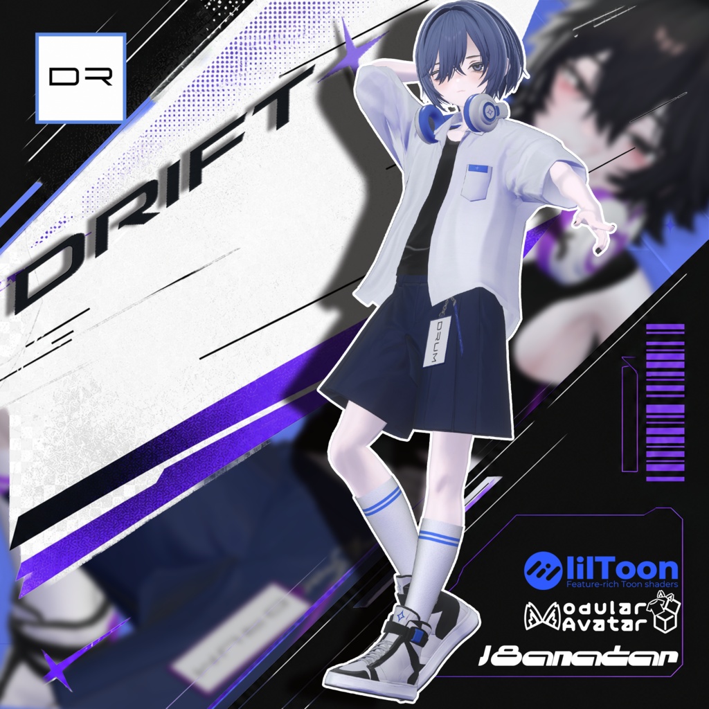 ‼️発売記念セール中‼️【18アバター対応】DRIFT【#DRUM_OFF_】