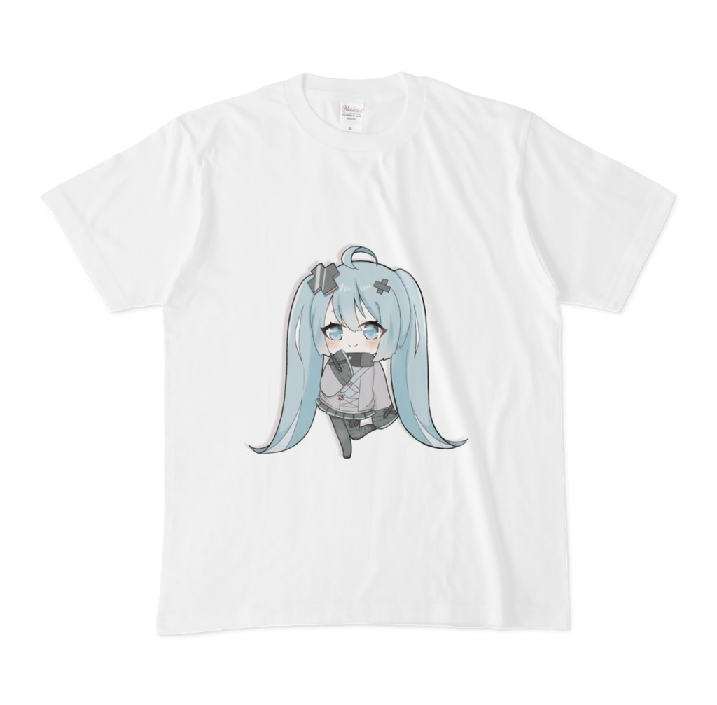 初音ミク バツミクちゃん Tシャツ(白)