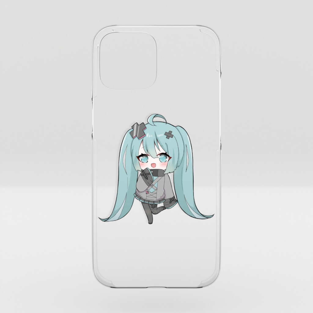 初音ミク 劇場版 プロセカ バツミクちゃん iPhoneケース