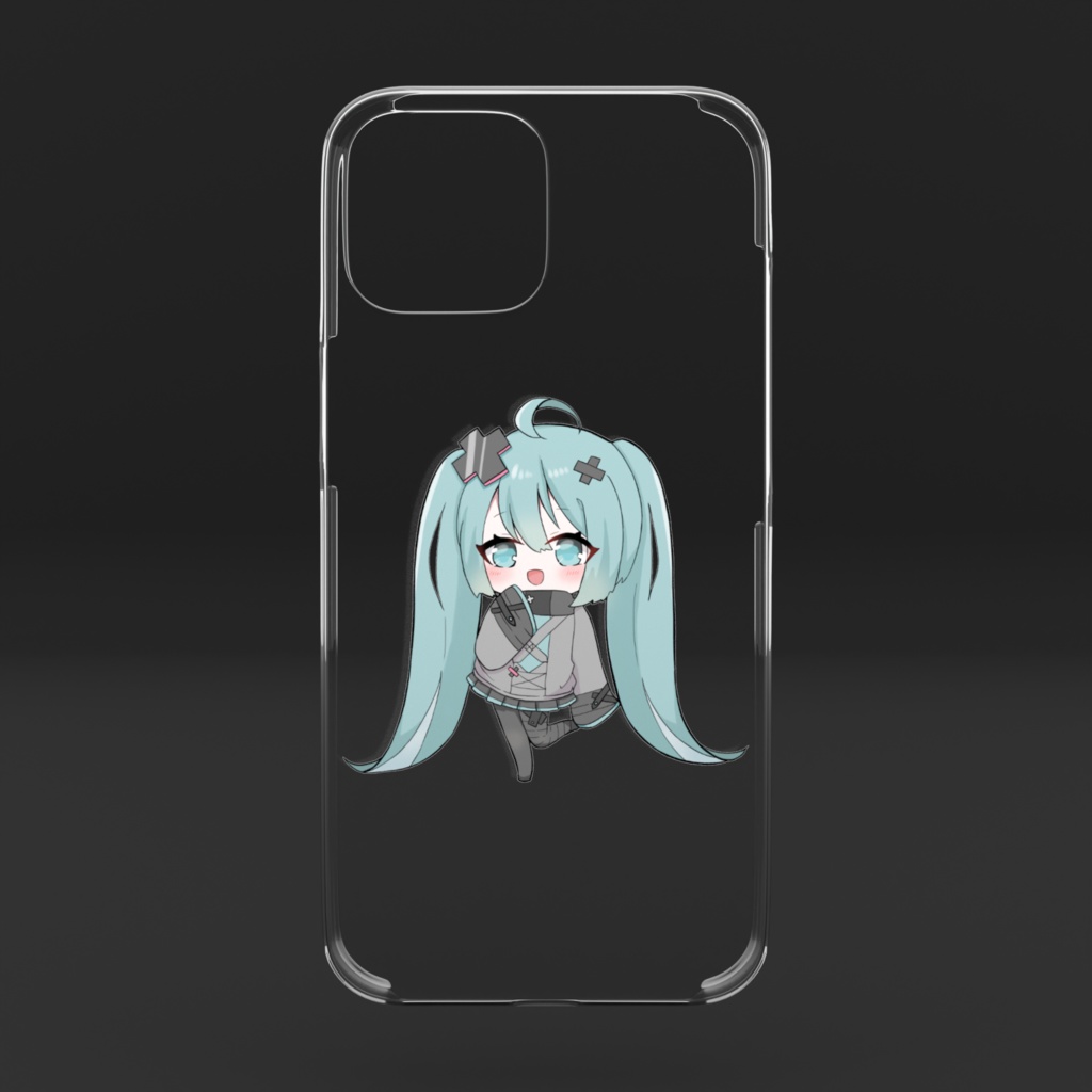 初音ミク 劇場版 プロセカ バツミクちゃん iPhoneケース