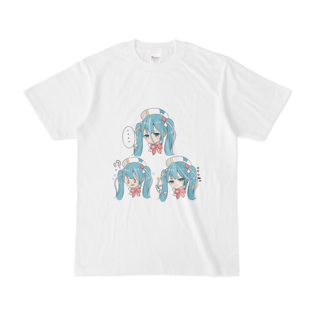 トリップちゃん 前髪翻弄Tシャツ