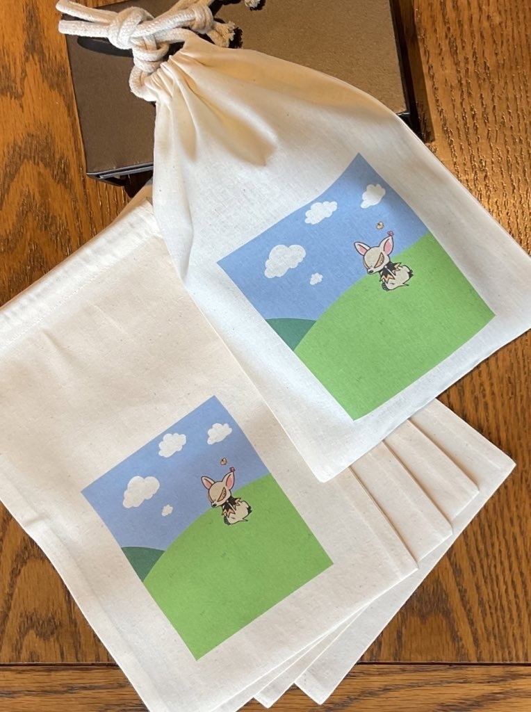ほのぼのチワッチャン♡巾着