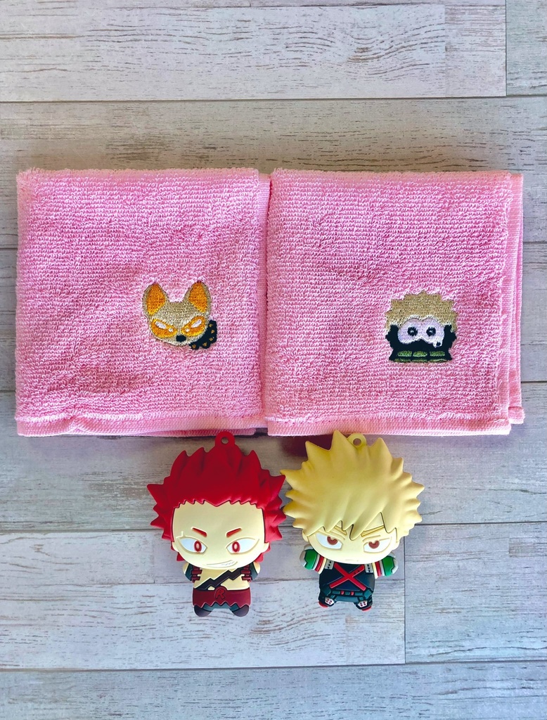 刺繍タオルハンカチ