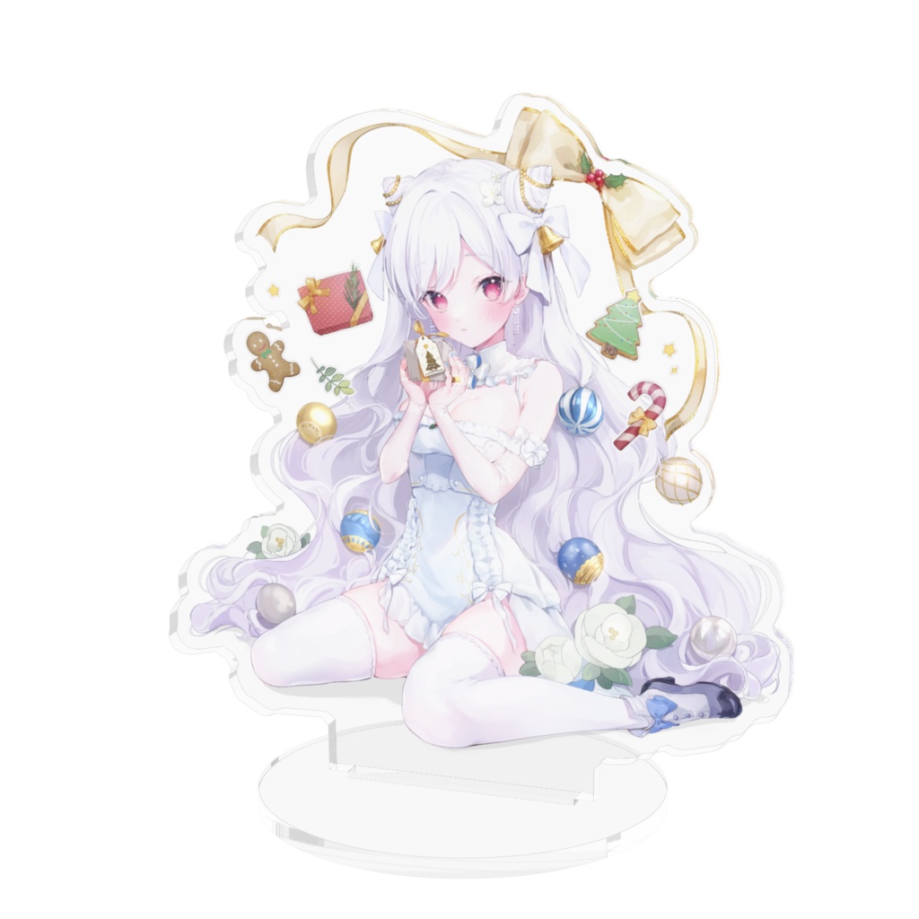 ホワイトクリスマスちゃん　アクリルスタンド