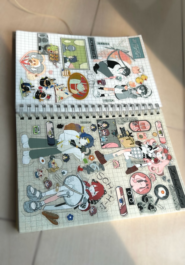 春ピクニックステッカー タイプG