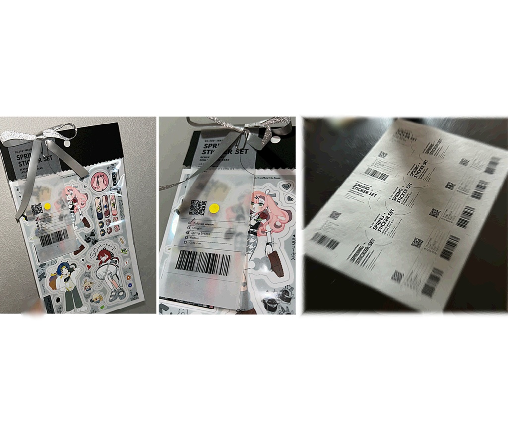 春ピクニックステッカー タイプG