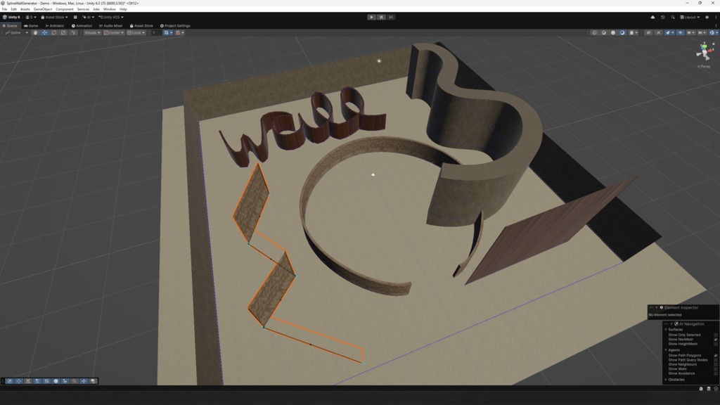 Spline Wall Generator Free