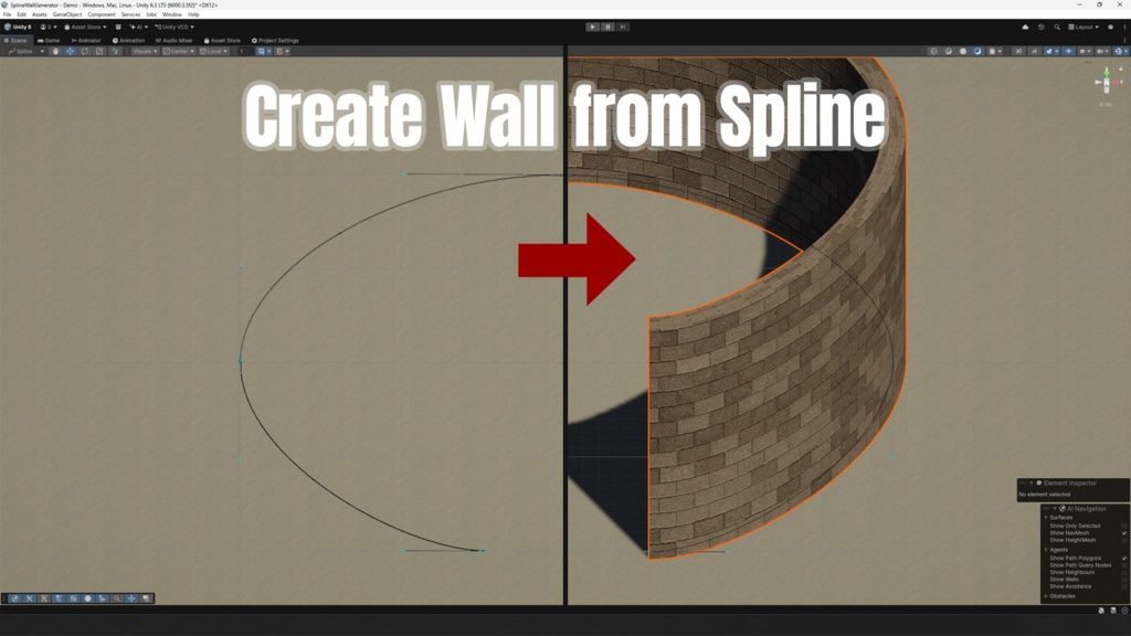Spline Wall Generator Free