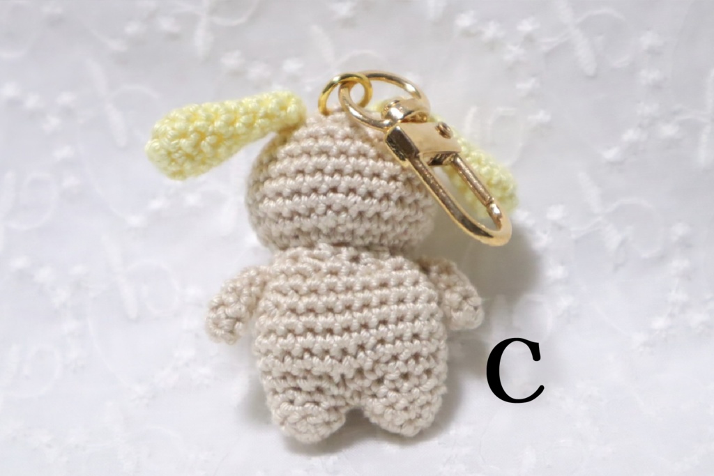 カラフルないぬチャーム