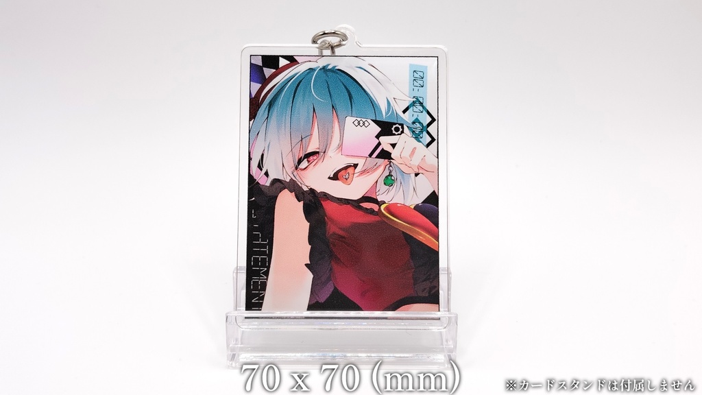【学園卒業×廻界解放Fabulaコラボ商品】草薙双葉 アクリルキーホルダー【グッズオリジナル衣装】