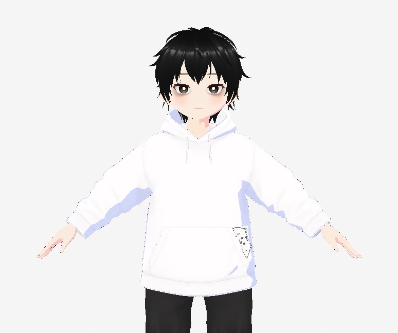 【無料あり】オリジナル服『顔出し猫パーカー』