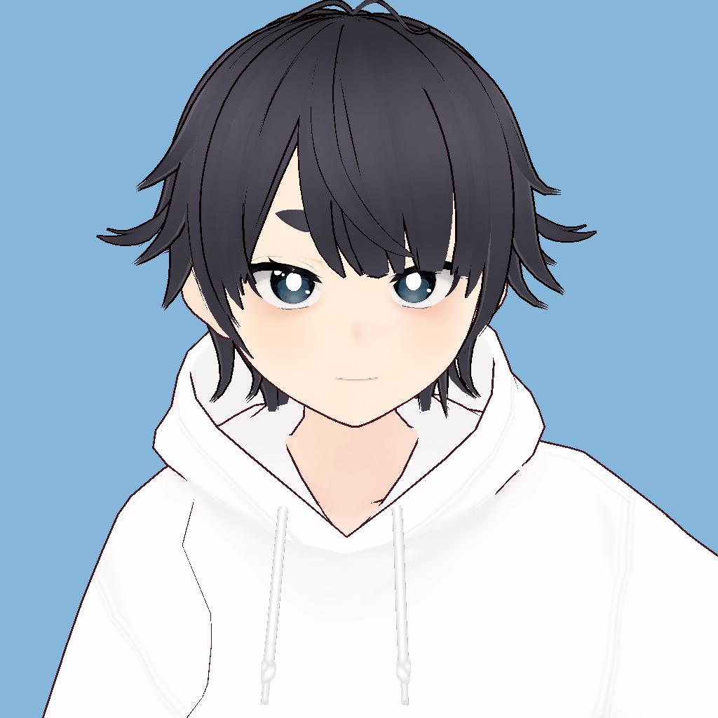 【無料あり】オリジナル3Dモデル『犬巻戸影』