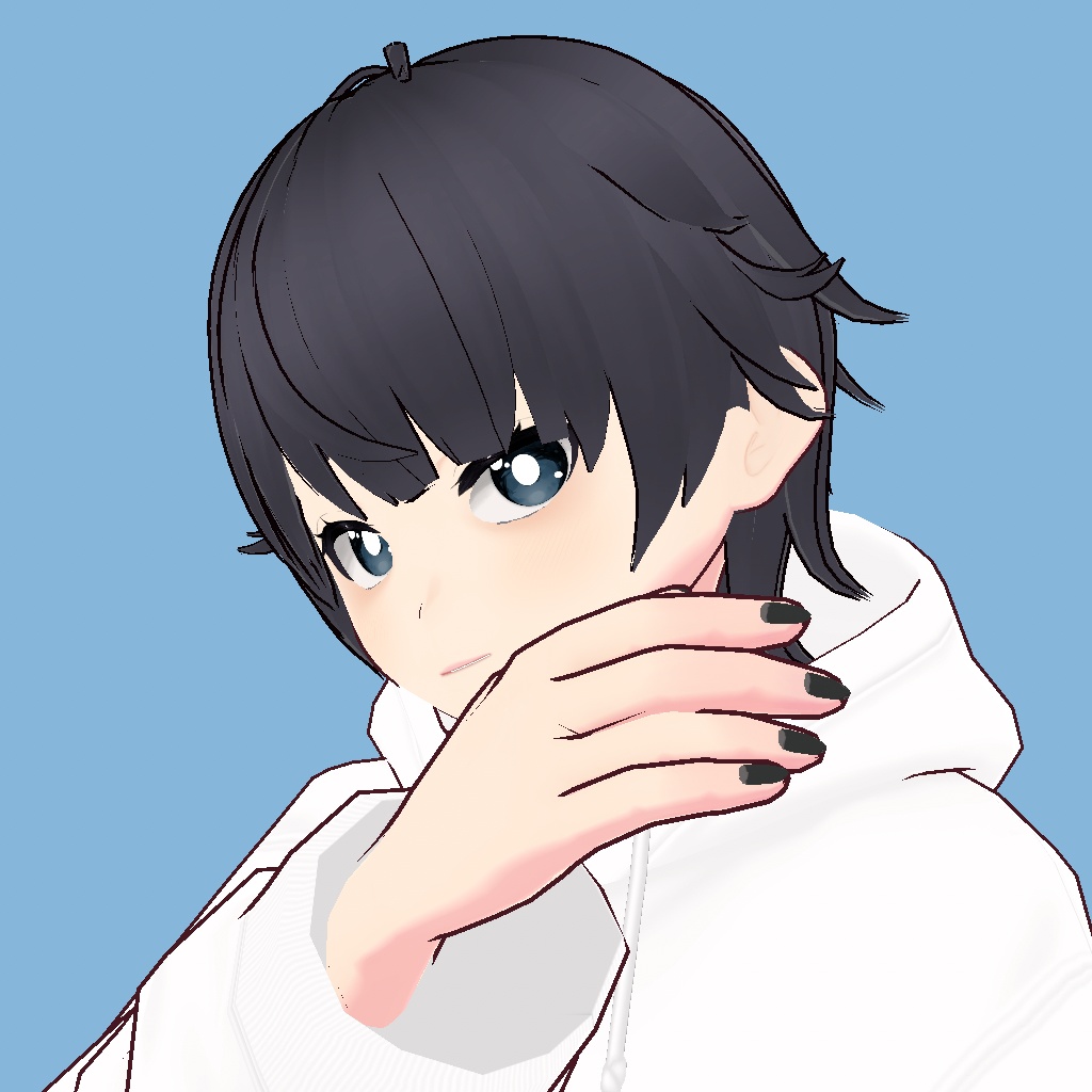 【無料あり】オリジナル3Dモデル『犬巻戸影』