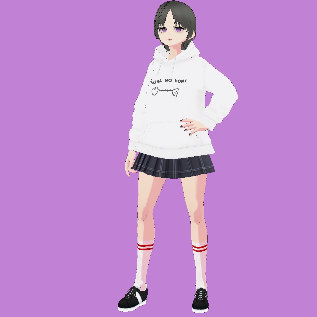 【無料あり】オリジナル3Dモデル『アッシュ』