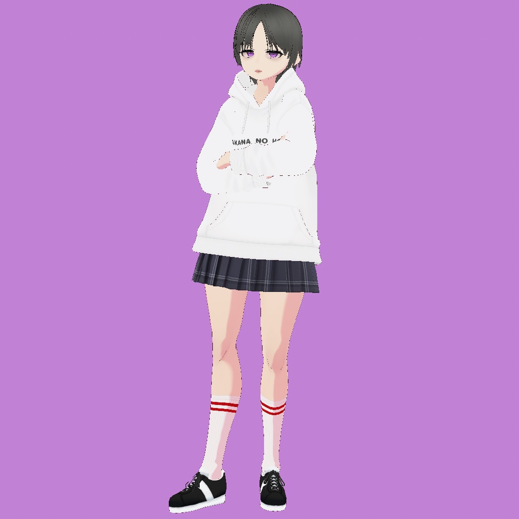 【無料あり】オリジナル3Dモデル『アッシュ』