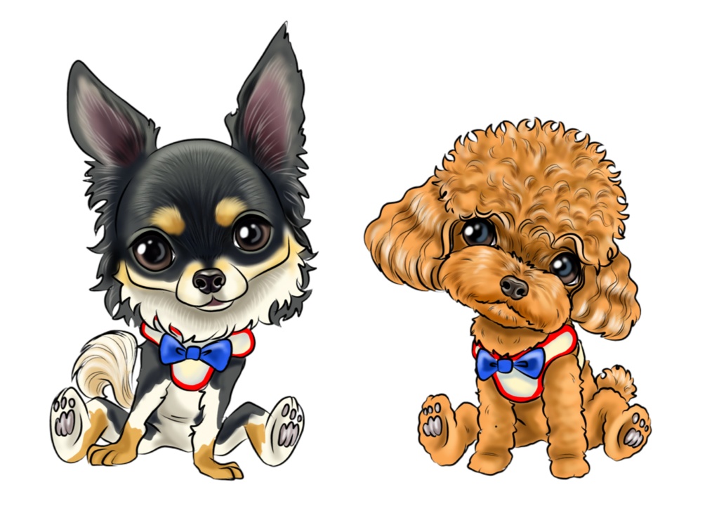 ペットの似顔絵屋さん