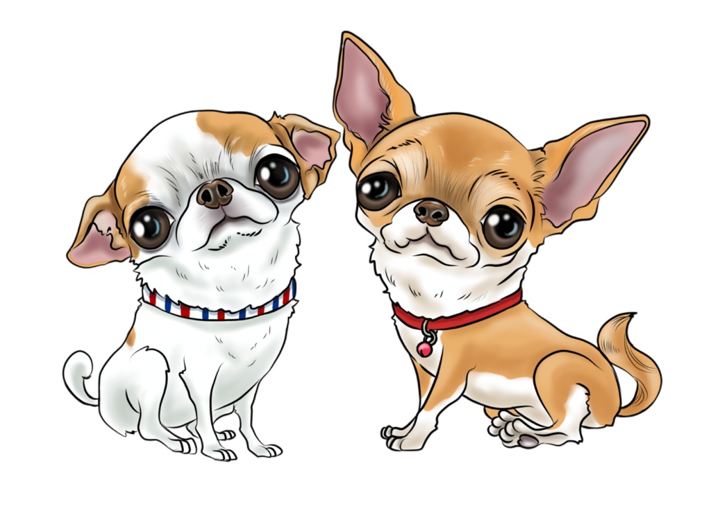 ペットの似顔絵屋さん