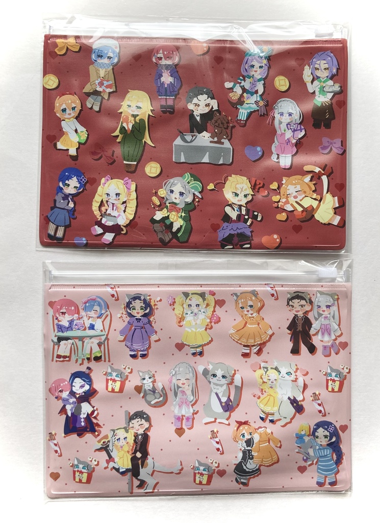 クリアポーチ&13種ステッカーセット