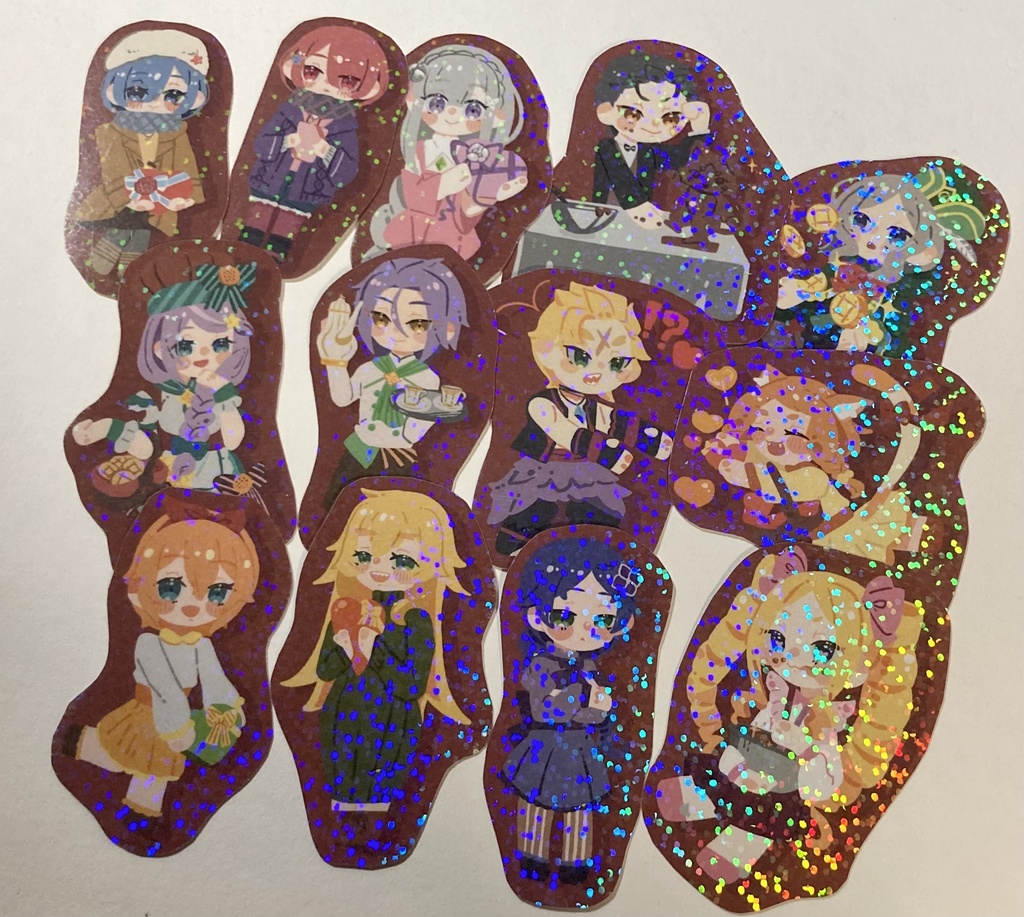 クリアポーチ&13種ステッカーセット