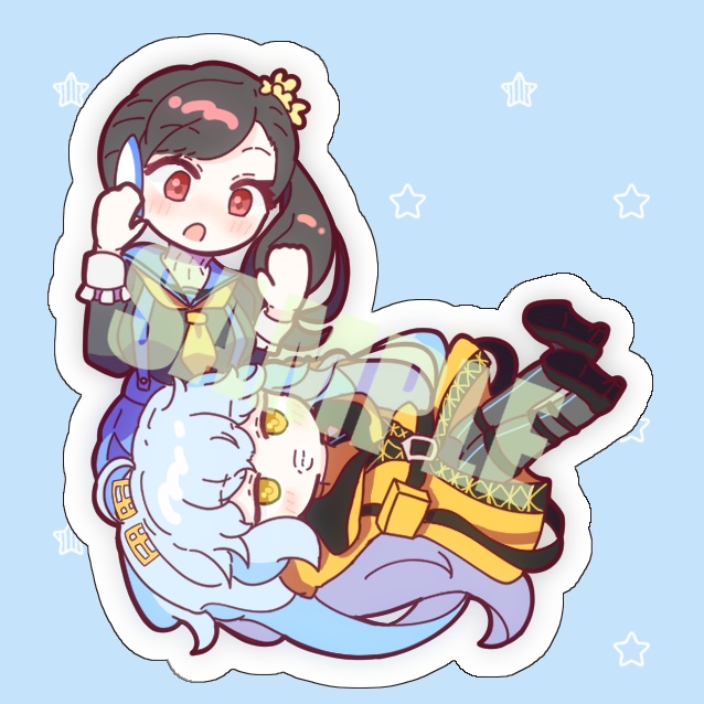 アクリルキーホルダー（ヤコ&マコ）