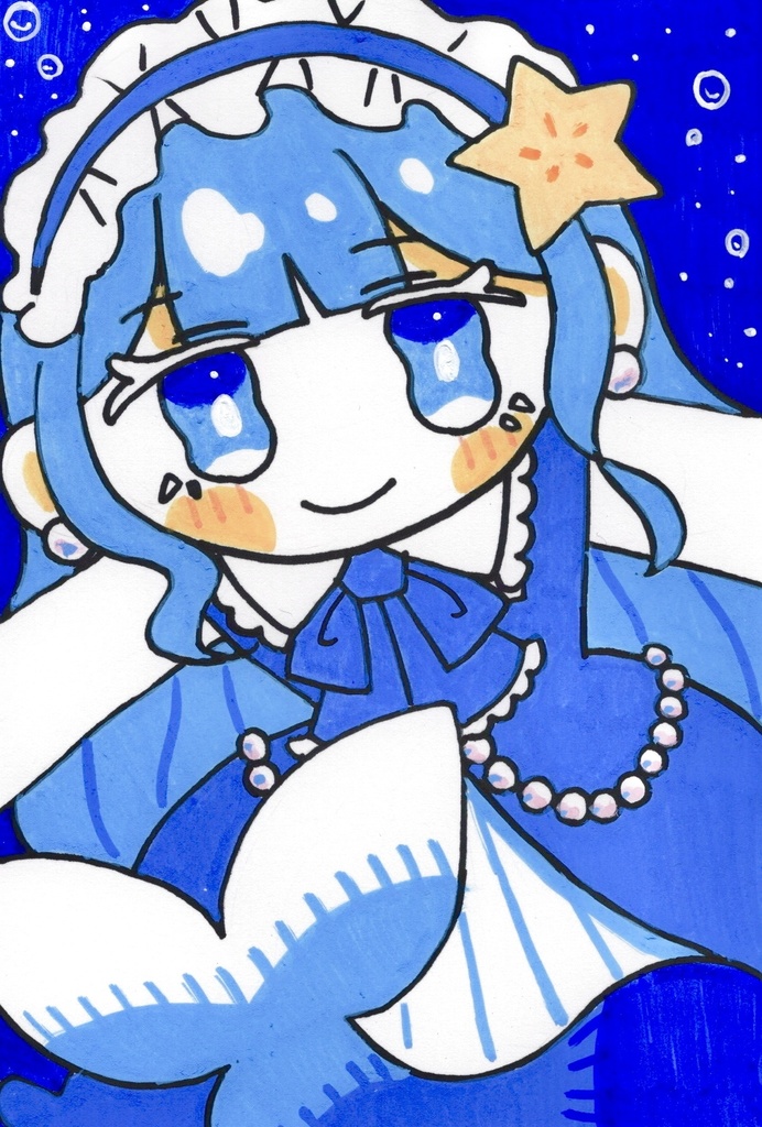 原画「人魚姫」