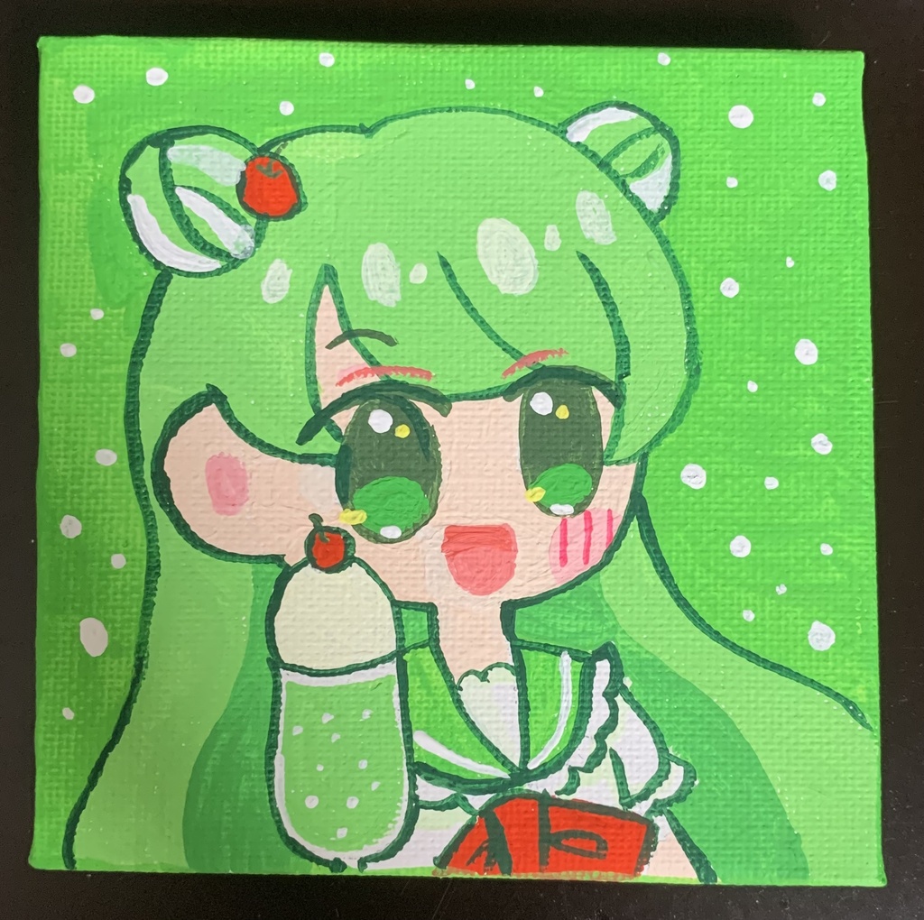 キャンバス原画「爽田甜瓜」