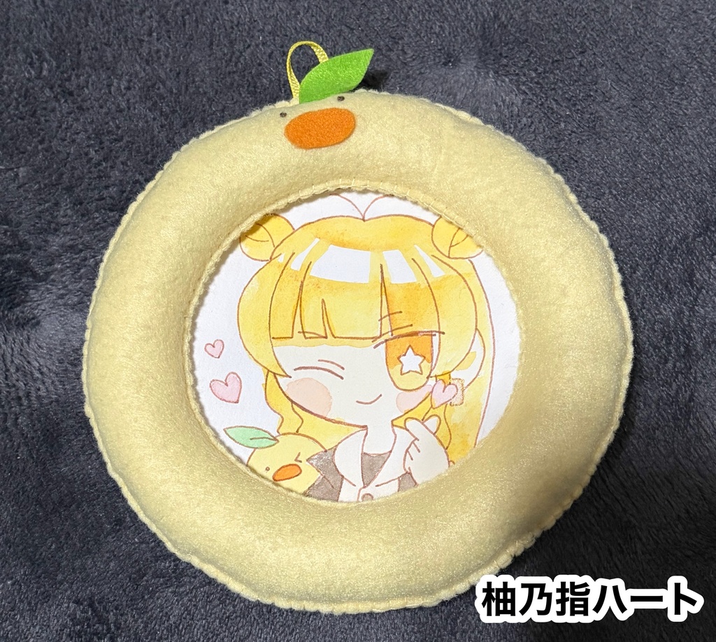 フェルト額原画