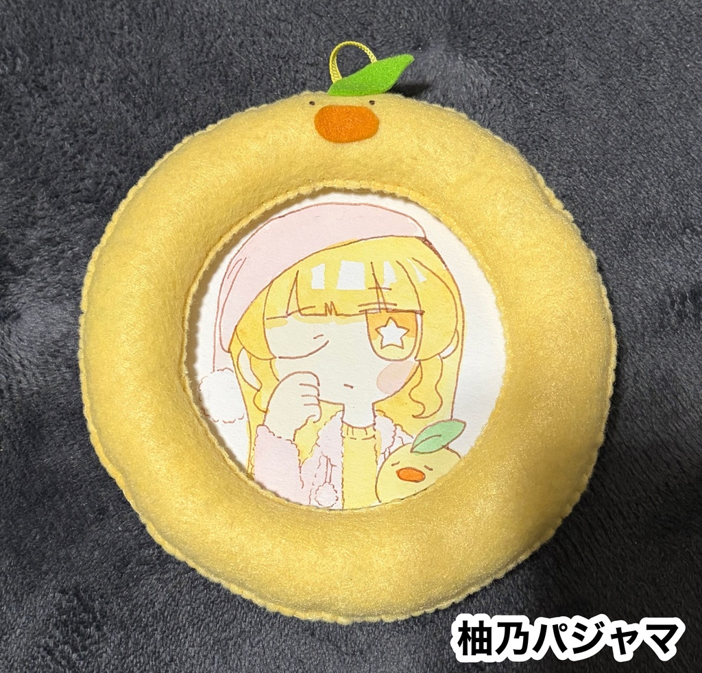 フェルト額原画