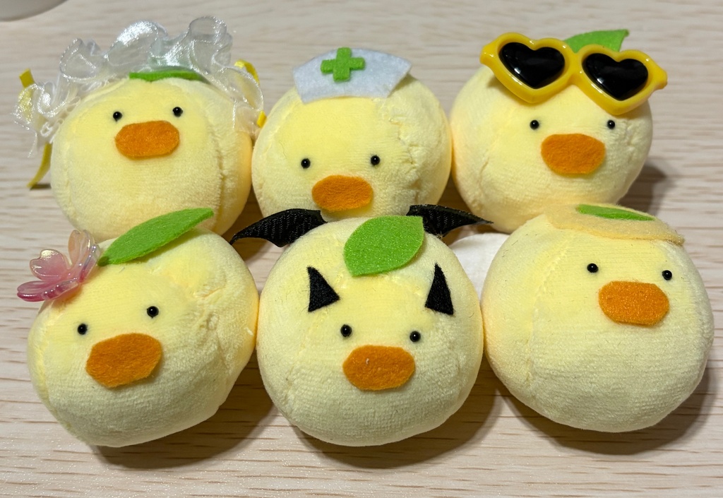 おめかしゆずのひなぬい