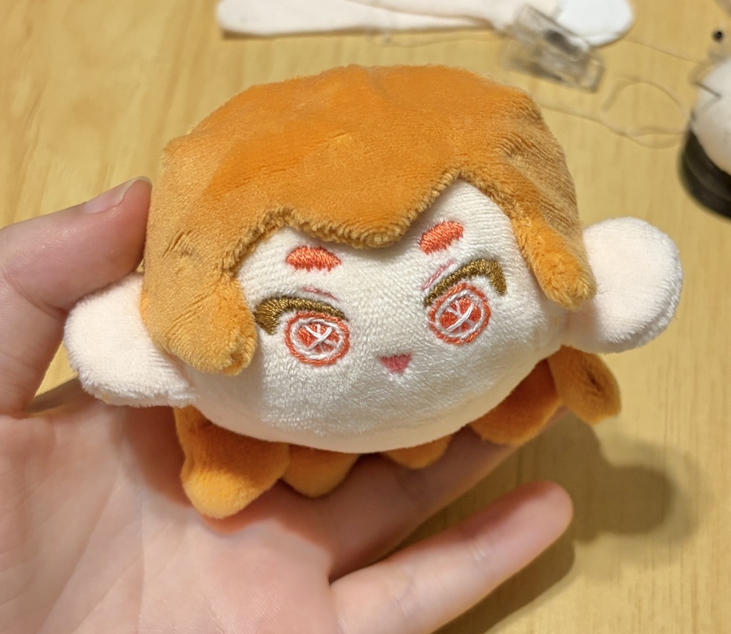 【無料あり】桐葉柚乃式10cm人型ぬいぐるみ