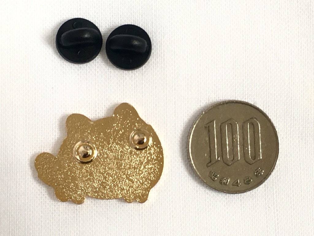 てぐモンエナメルピンバッジ