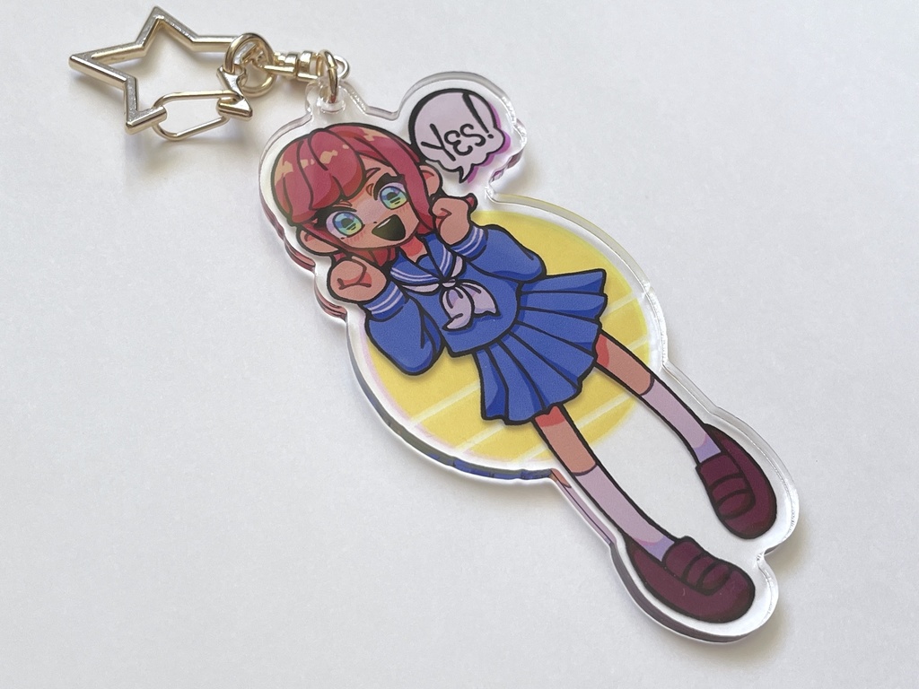 Yes!アクリルキーホルダー