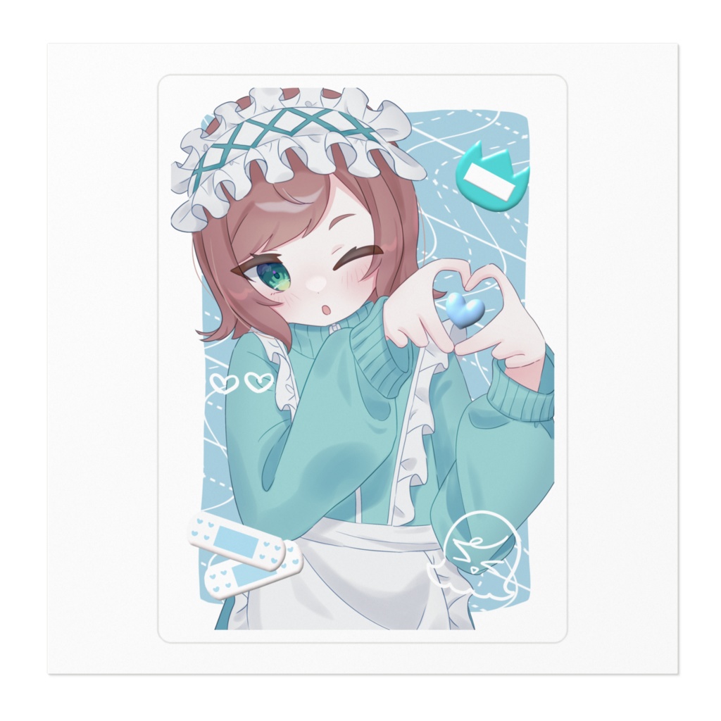 ジャージメイドみ☆ステッカー