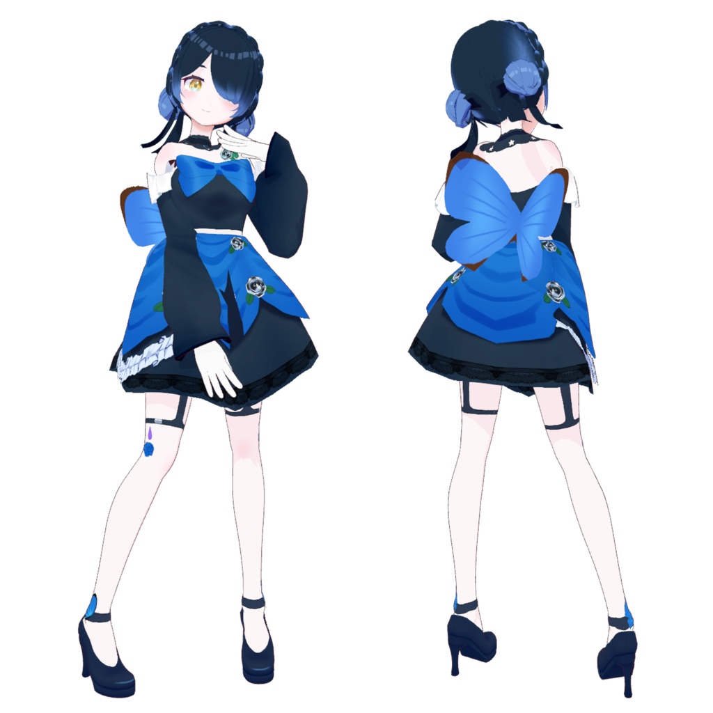 【1点ものVRM】Blue rose