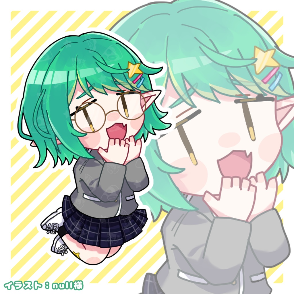 制服束田アクキー