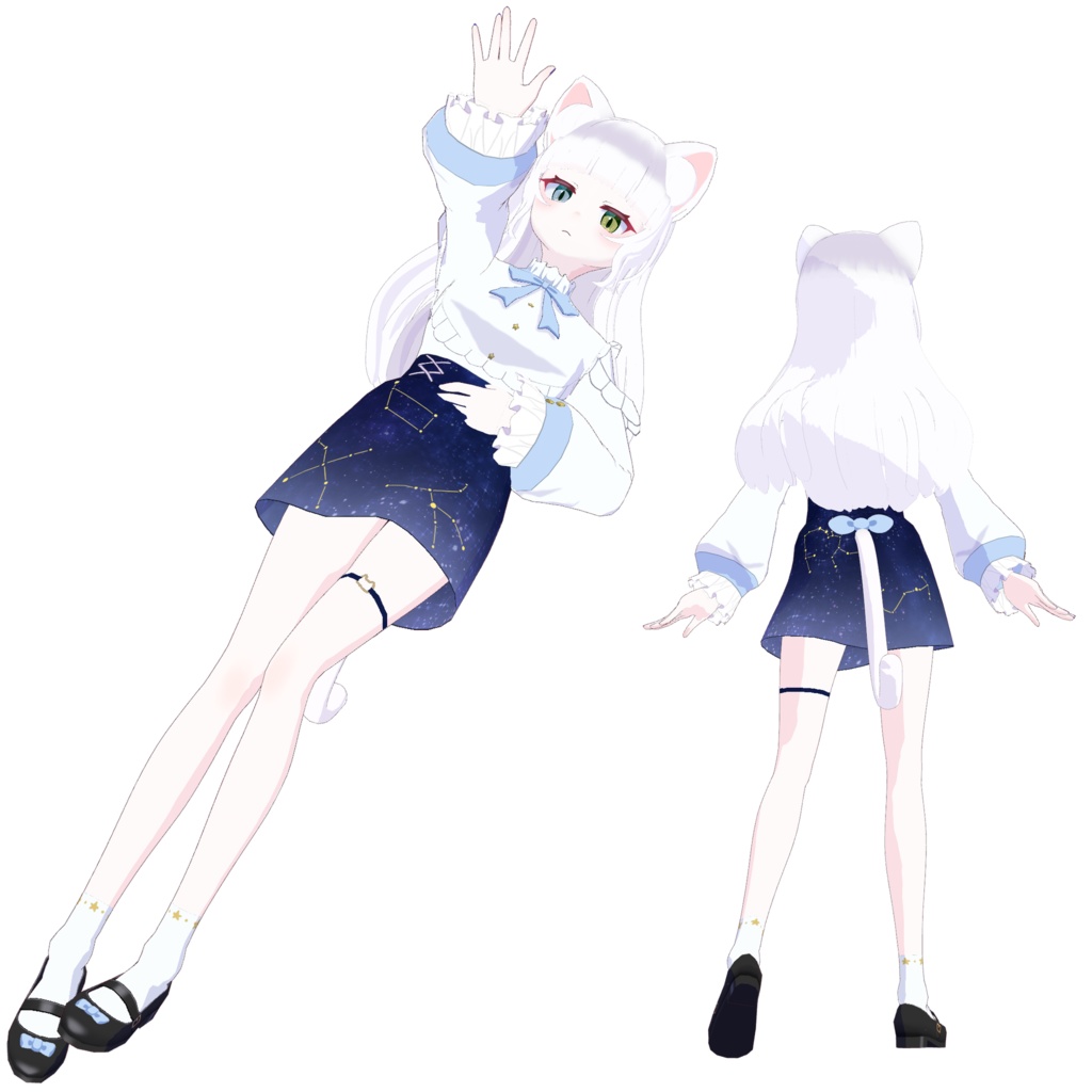 【VRM +vroid】ベガ