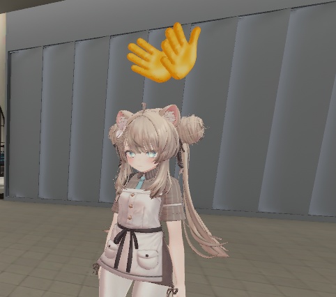 【VRChat】動く拍手ギミック【エモート】