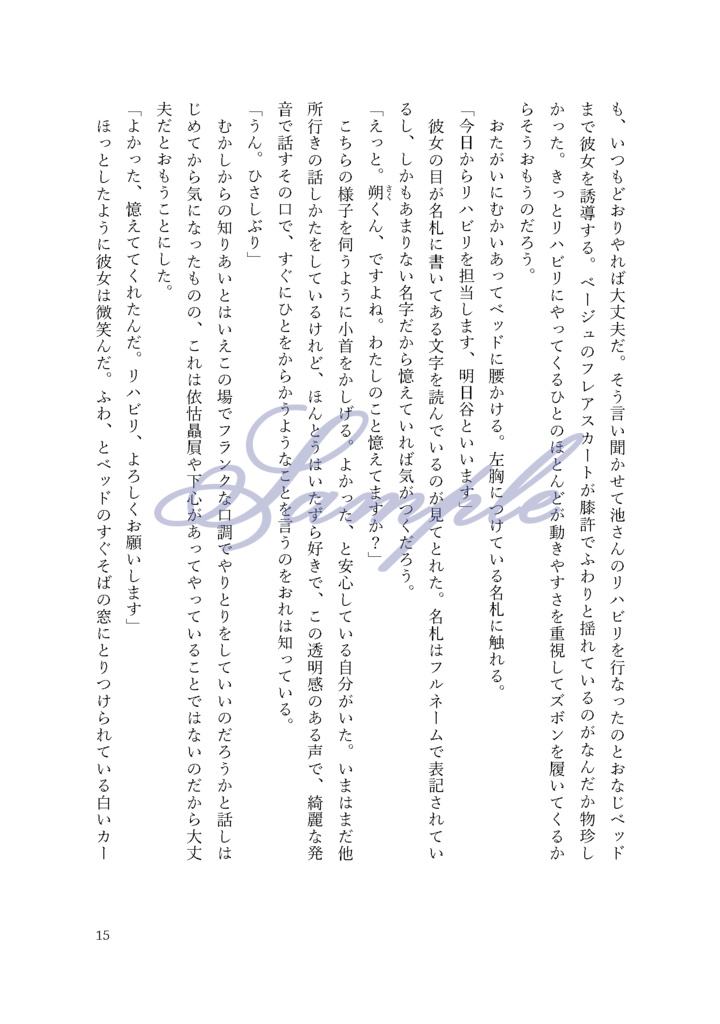 【あんしんBOOTHパック】海峡の恋