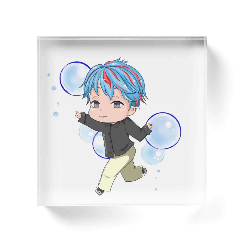 テト成 アクリルブロック